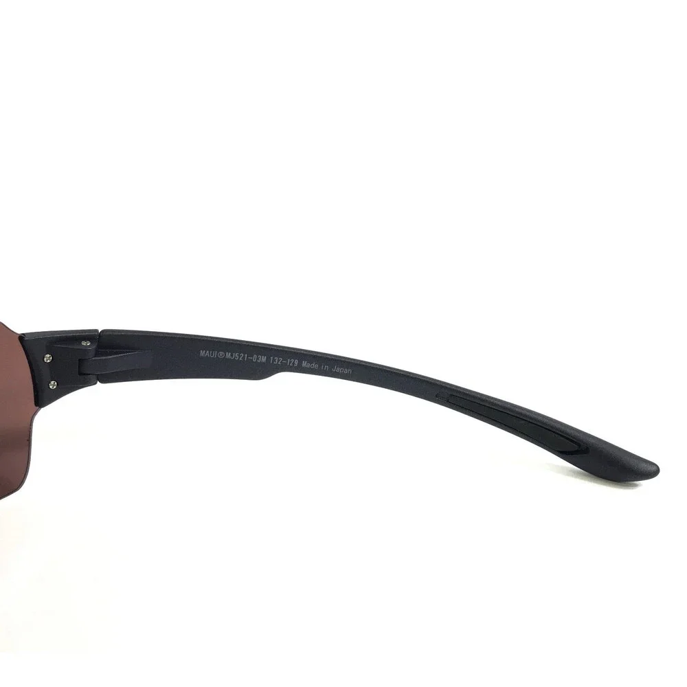 Maui Jim Sunglasses NIGHT DIVE MJ521-03M Matte Blue Frames with Maui Rose Lenses